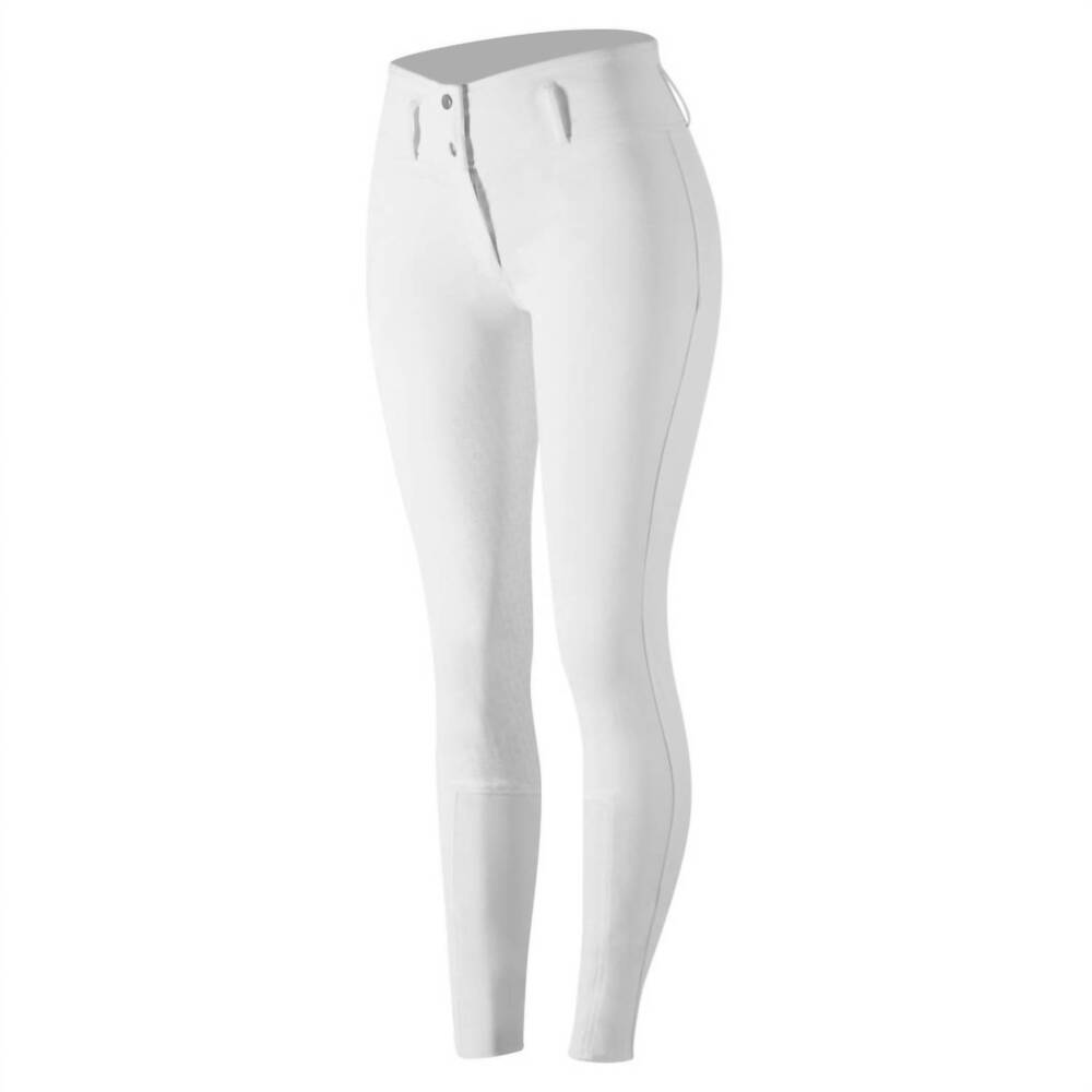 NEW HORZE women’s daniela silicone full seat breeches pants in white